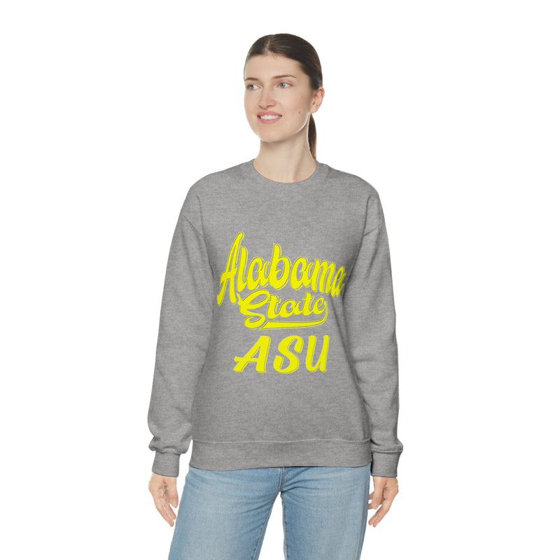 Unisex Alabama State ASU Heavy Blend™ Crewneck Sweatshirt