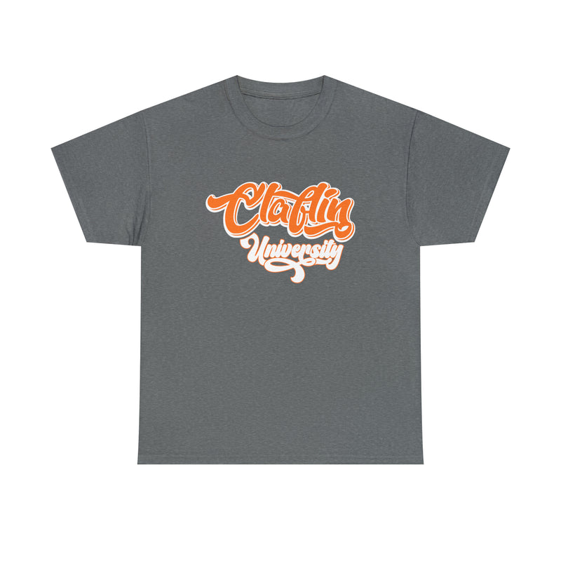 Unisex Claflin University Heavy Cotton Tee