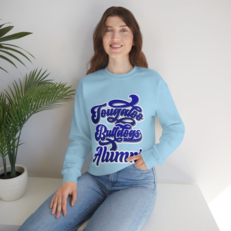 Unisex Tougaloo Bulldogs  Heavy Blend™ Crewneck Sweatshirt