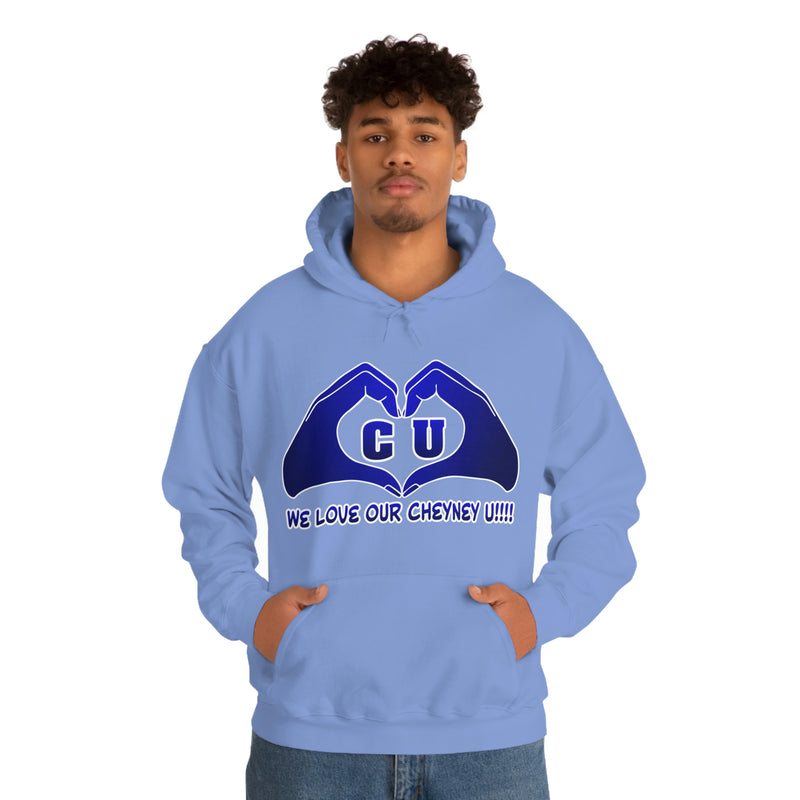 Unisex We Love Our Cheyney U Heavy Blend™ Hooded Sweatshirt