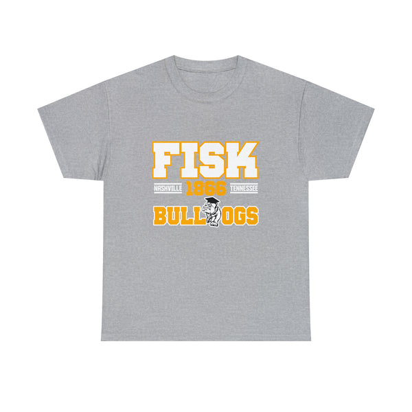 Unisex FISK Bulldogs Heavy Cotton Tee