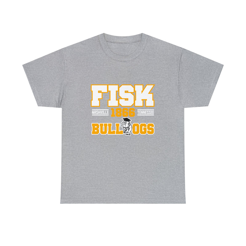 Unisex FISK Bulldogs Heavy Cotton Tee