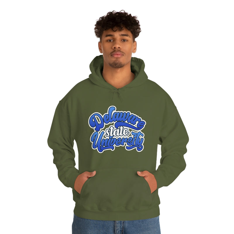 Unisex Delaware State University Heavy Blend™ Hooded Sweatshirt