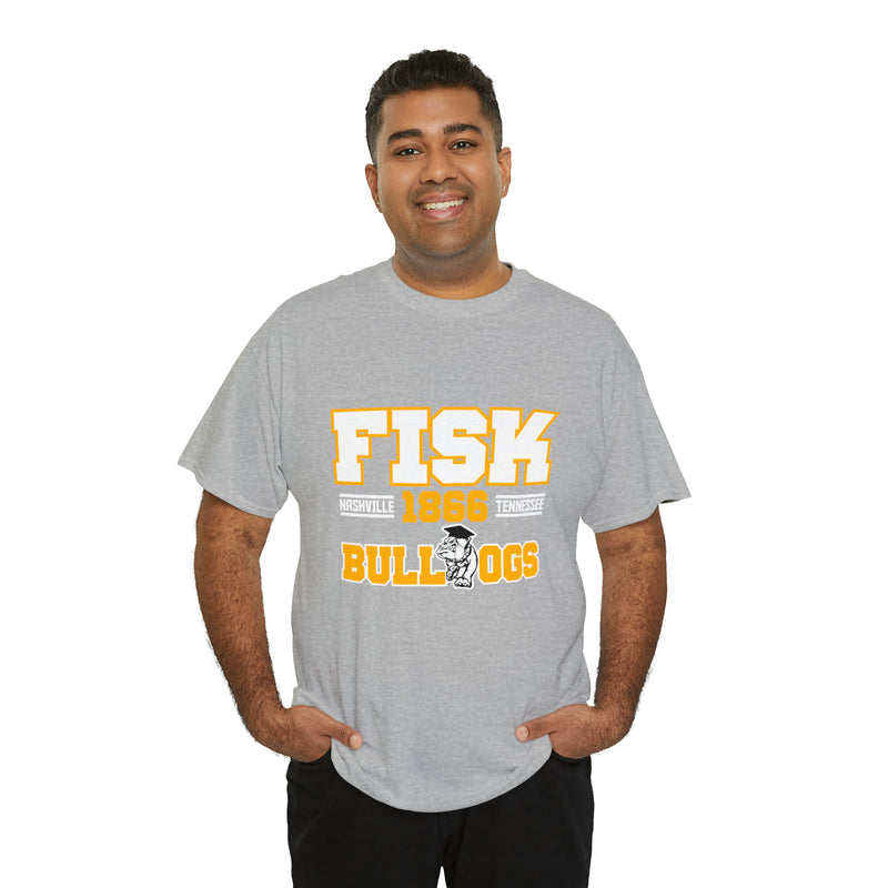 Unisex FISK Bulldogs Heavy Cotton Tee