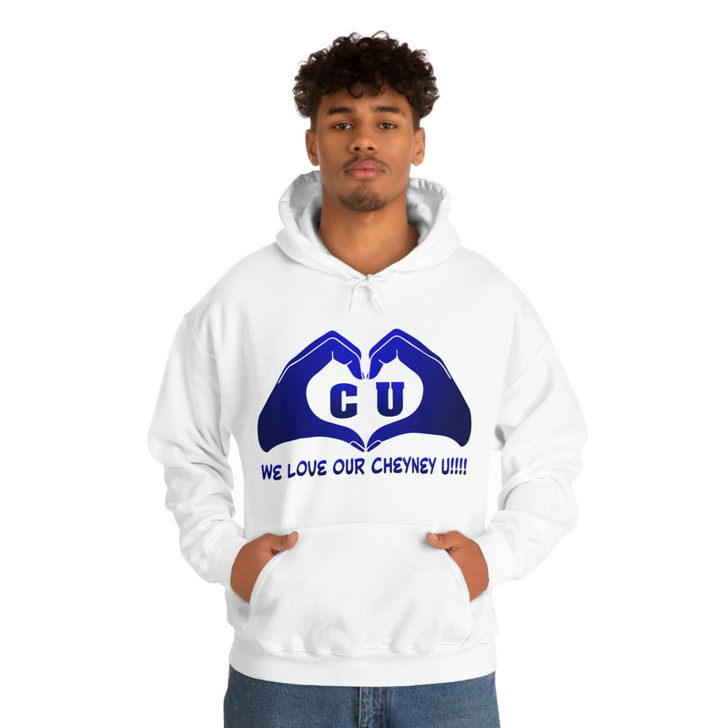 Unisex We Love Our Cheyney U Heavy Blend™ Hooded Sweatshirt