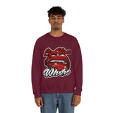 Unisex Lip Gloss Heavy Blend™ Crewneck Sweatshirt