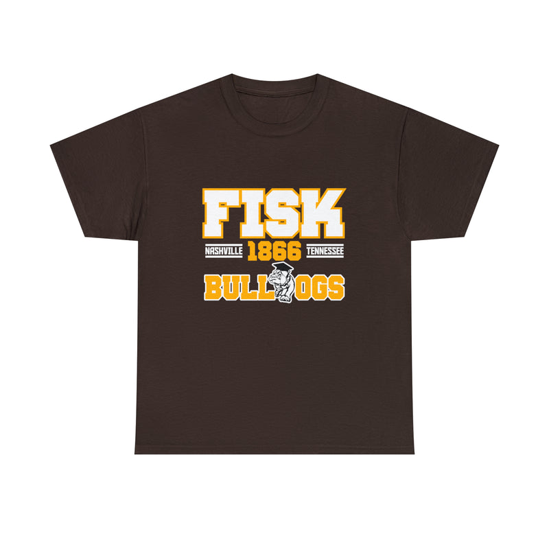 Unisex FISK Bulldogs Heavy Cotton Tee