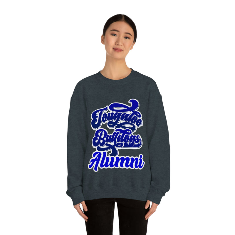 Unisex Tougaloo Bulldogs Heavy Blend™ Crewneck Sweatshirt