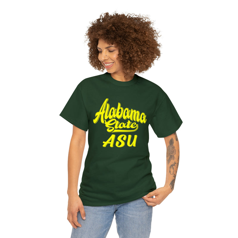 Unisex Alabama State ASU Heavy Cotton Tee