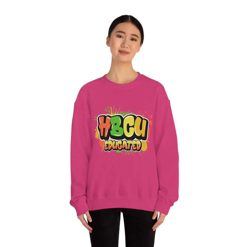 Unisex HBCU Educated Heavy Blend™ Crewneck Sweatshirt