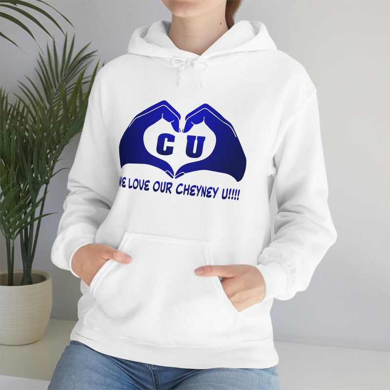 Unisex We Love Our Cheyney U Heavy Blend™ Hooded Sweatshirt