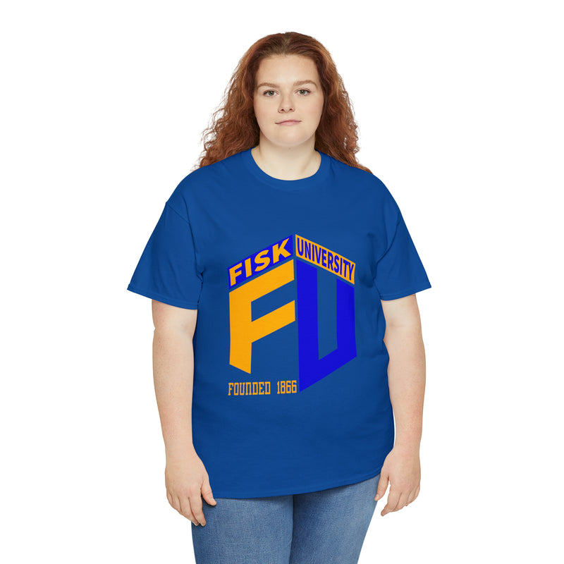 Unisex FISK University Heavy Cotton Tee