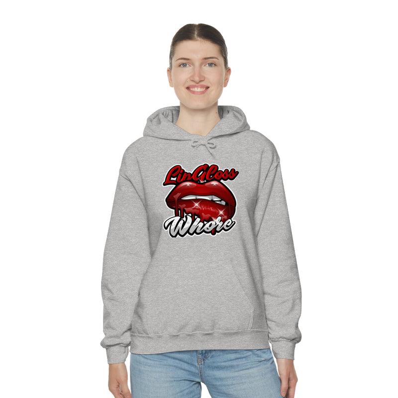 Unisex Lip Gloss Heavy Blend™ Hooded Sweatshirt