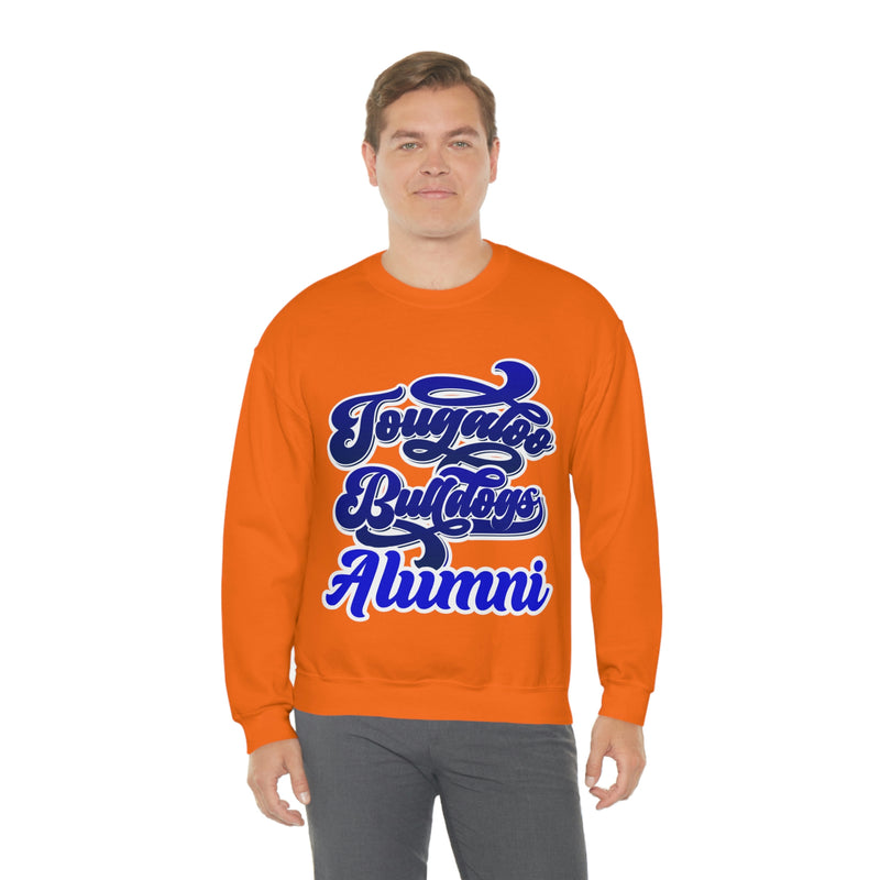 Unisex Tougaloo Bulldogs Heavy Blend™ Crewneck Sweatshirt