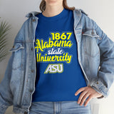 Unisex 1867 Alabama State University Heavy Cotton Tee