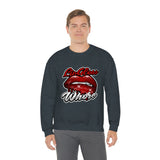 Unisex Lip Gloss Heavy Blend™ Crewneck Sweatshirt