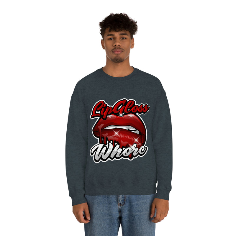 Unisex Lip Gloss Heavy Blend™ Crewneck Sweatshirt