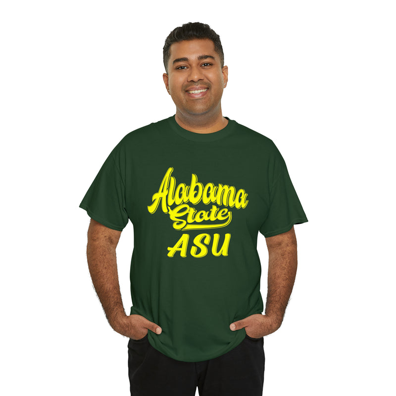 Unisex Alabama State ASU Heavy Cotton Tee