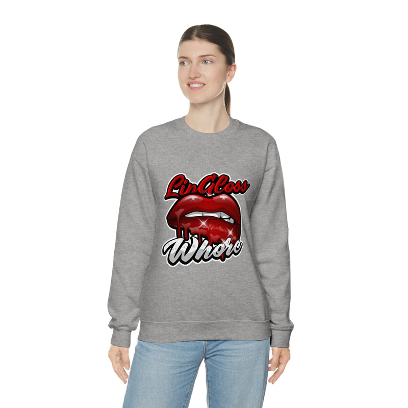 Unisex Lip Gloss Heavy Blend™ Crewneck Sweatshirt