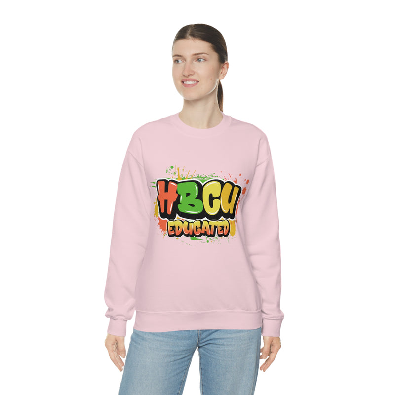 Unisex HBCU Educated Heavy Blend™ Crewneck Sweatshirt