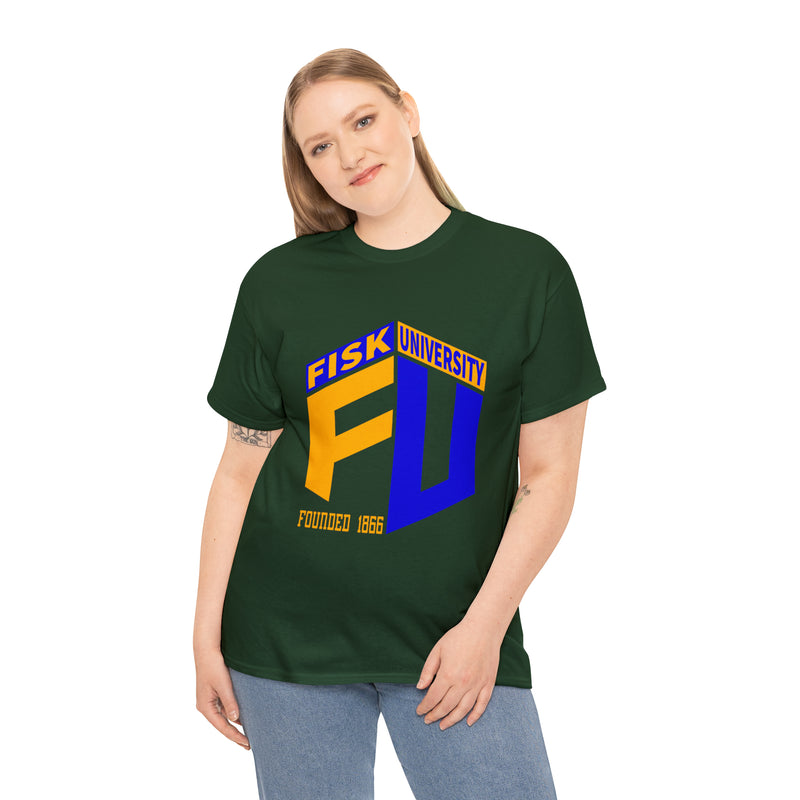 Unisex FISK University Heavy Cotton Tee