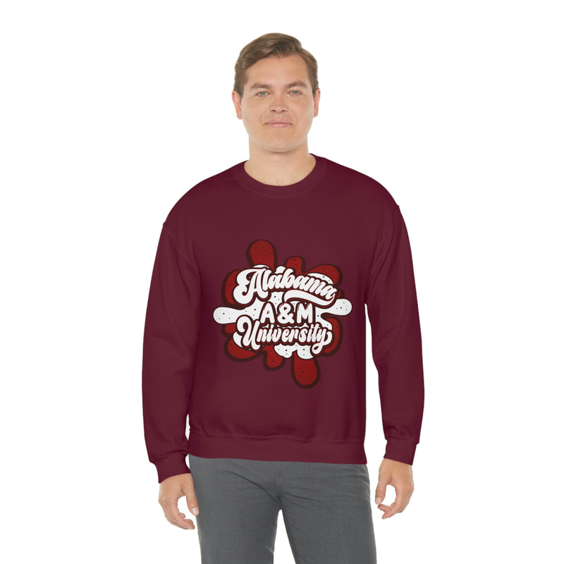 Unisex Alabama A&M University Heavy Blend™ Crewneck Sweatshirt