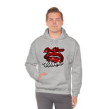 Unisex Lip Gloss Heavy Blend™ Hooded Sweatshirt