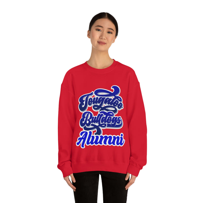 Unisex Tougaloo Bulldogs Heavy Blend™ Crewneck Sweatshirt