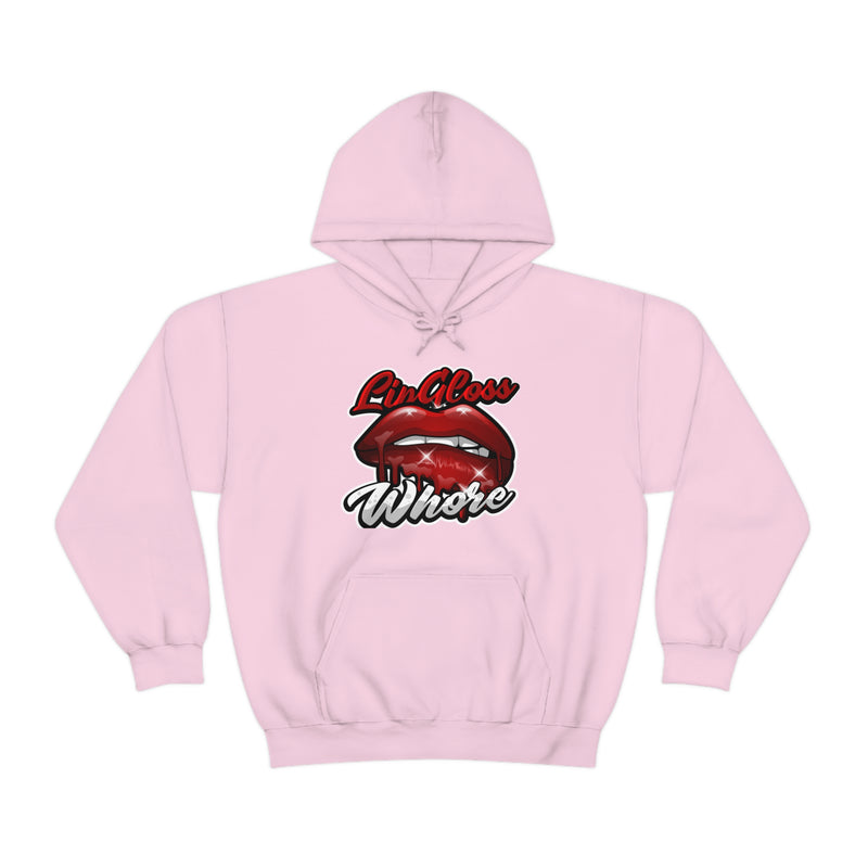 Unisex Lip Gloss Heavy Blend™ Hooded Sweatshirt