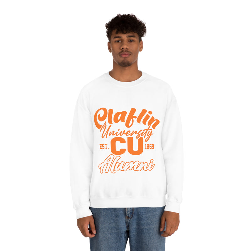 Unisex Claflin University CU 1869 Alumni Heavy Blend™ Crewneck Sweatshirt