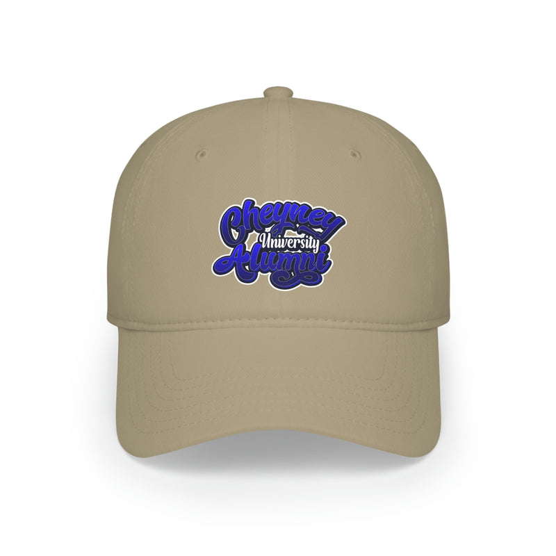 Cheyney University Alumni Low Profile Baseball Cap