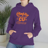 Unisex Claflin University CU 1869 Alumni Heavy Blend™ Hooded Sweatshirt