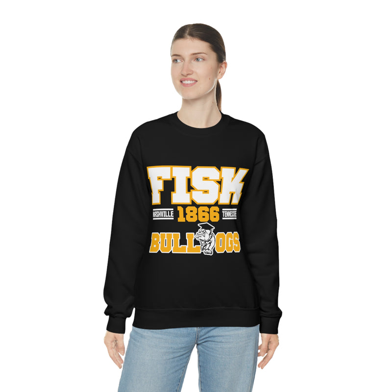 Unisex FISK Bulldogs Heavy Blend™ Crewneck Sweatshirt