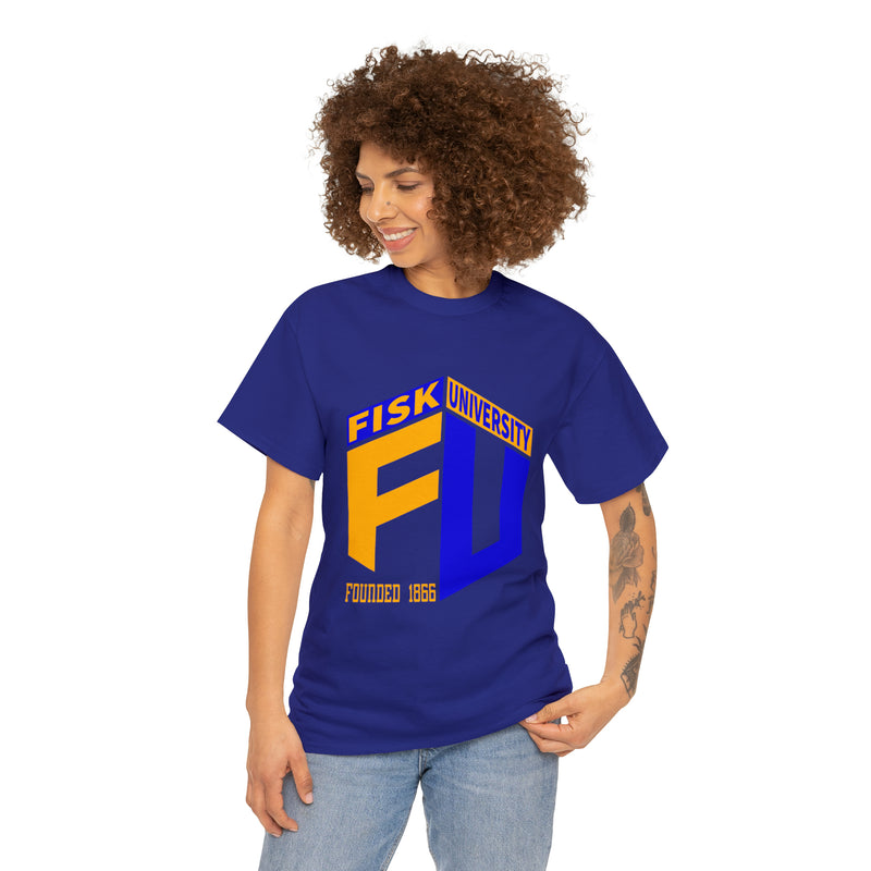 Unisex FISK University Heavy Cotton Tee