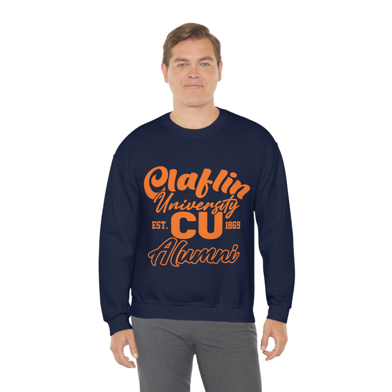 Unisex Claflin University CU 1869 Alumni Heavy Blend™ Crewneck Sweatshirt