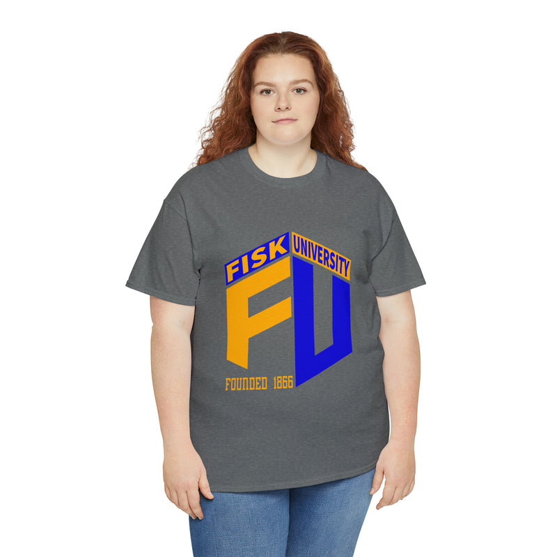 Unisex FISK University Heavy Cotton Tee