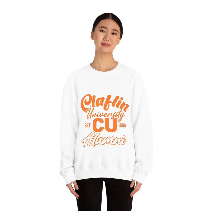 Unisex Claflin University CU 1869 Alumni Heavy Blend™ Crewneck Sweatshirt