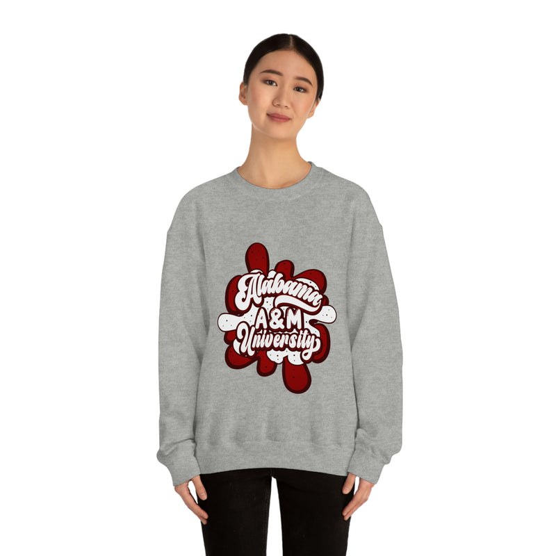 Unisex Alabama A&M University Heavy Blend™ Crewneck Sweatshirt