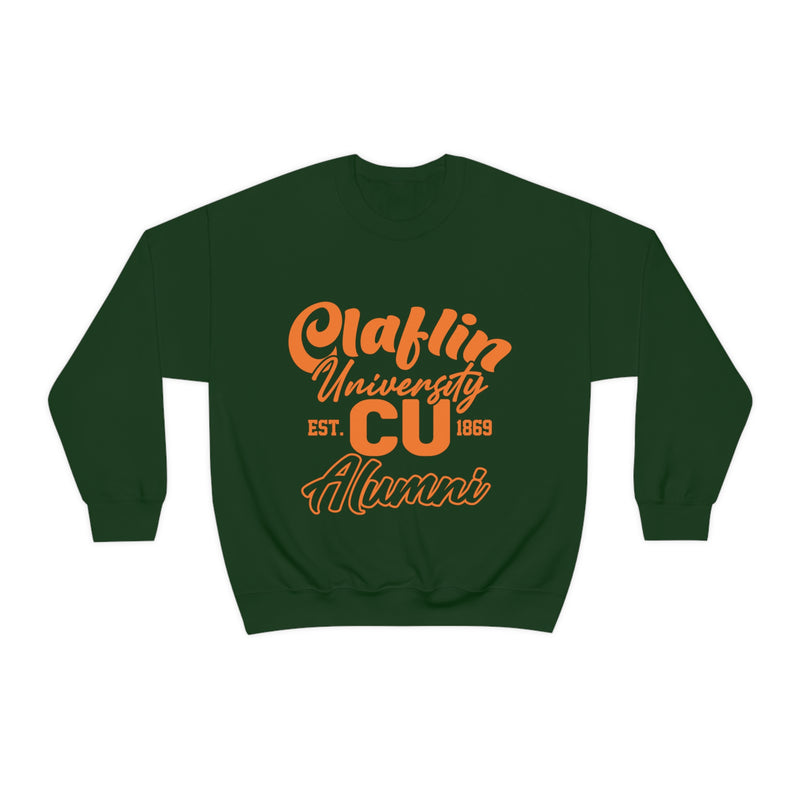 Unisex Claflin University CU 1869 Alumni Heavy Blend™ Crewneck Sweatshirt