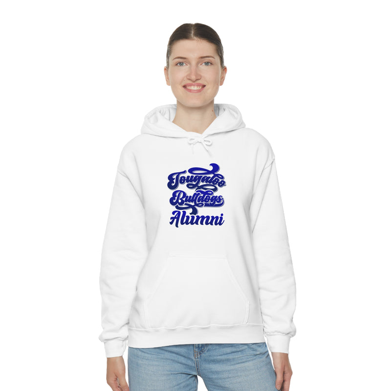 Unisex Tougaloo Bulldogs Heavy Blend™ Hooded Sweatshirt