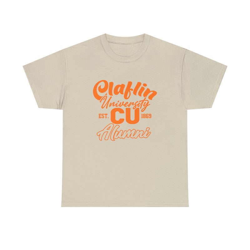 Unisex Claflin University CU 1869 Alumni Heavy Cotton Tee