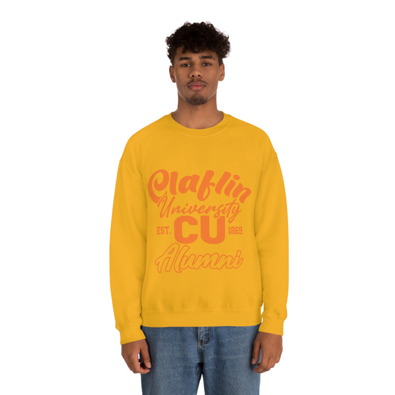 Unisex Claflin University CU 1869 Alumni Heavy Blend™ Crewneck Sweatshirt