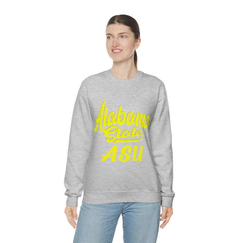 Unisex Alabama State ASU Heavy Blend™ Crewneck Sweatshirt