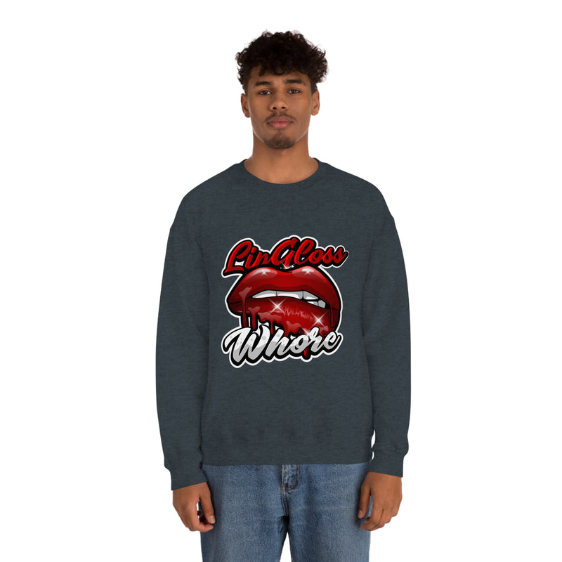 Unisex Lip Gloss Heavy Blend™ Crewneck Sweatshirt