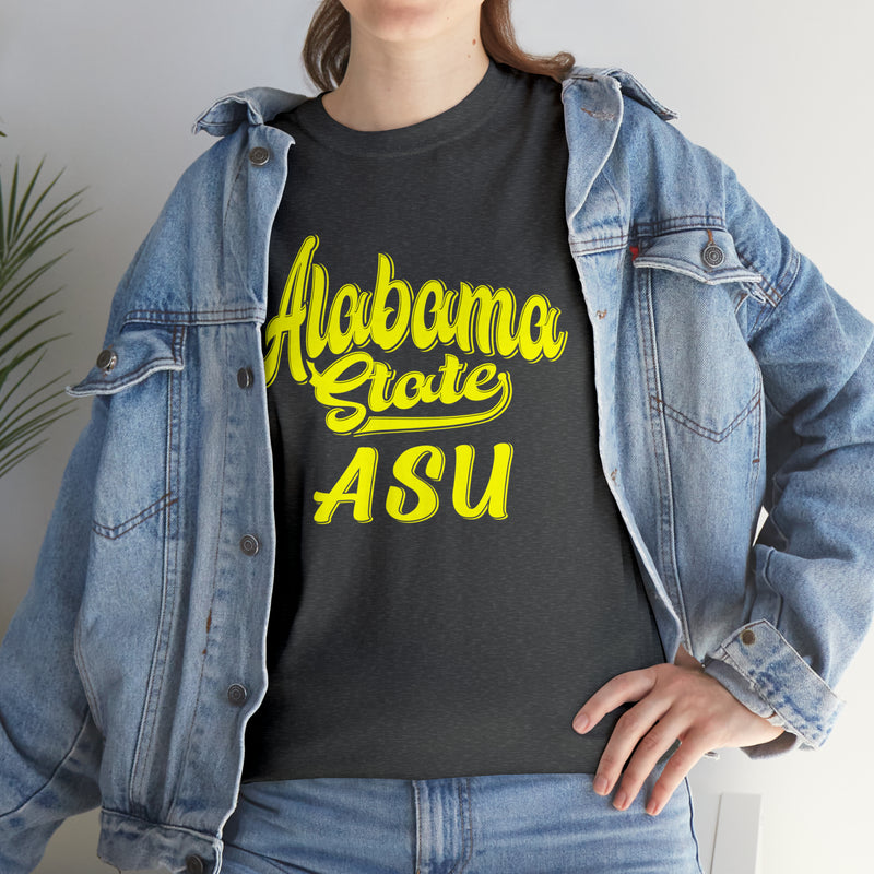 Unisex Alabama State ASU Heavy Cotton Tee