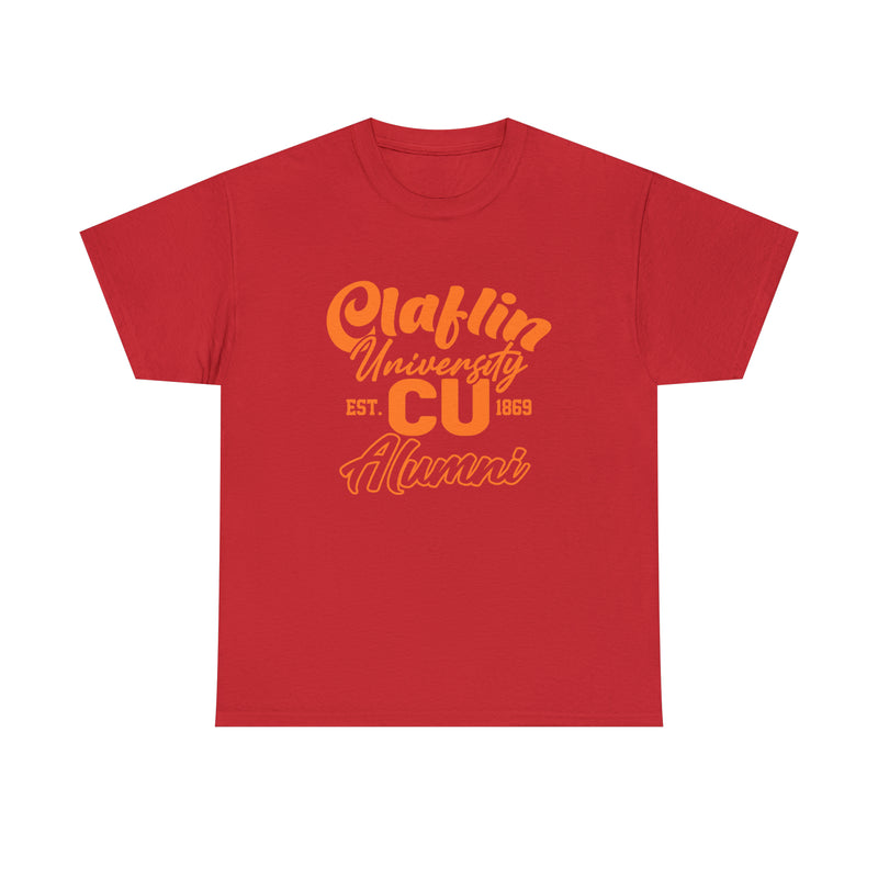 Unisex Claflin University CU 1869 Alumni Heavy Cotton Tee