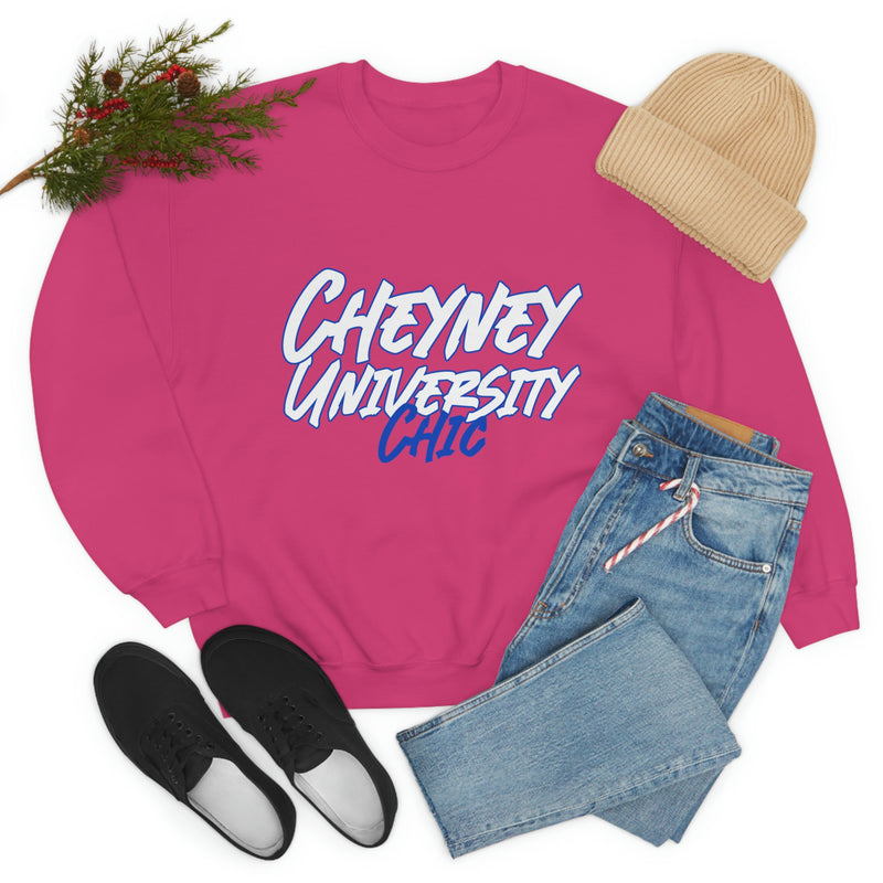 Unisex Cheyney Chic Heavy Blend™ Crewneck Sweatshirt