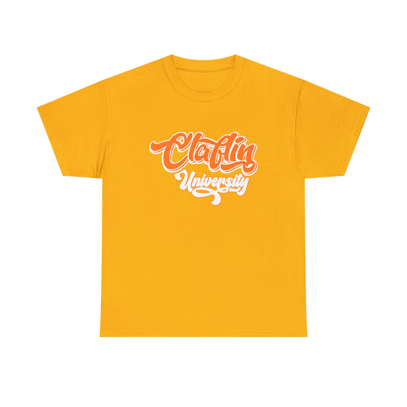 Unisex Claflin University Heavy Cotton Tee