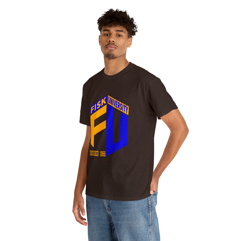 Unisex FISK University Heavy Cotton Tee