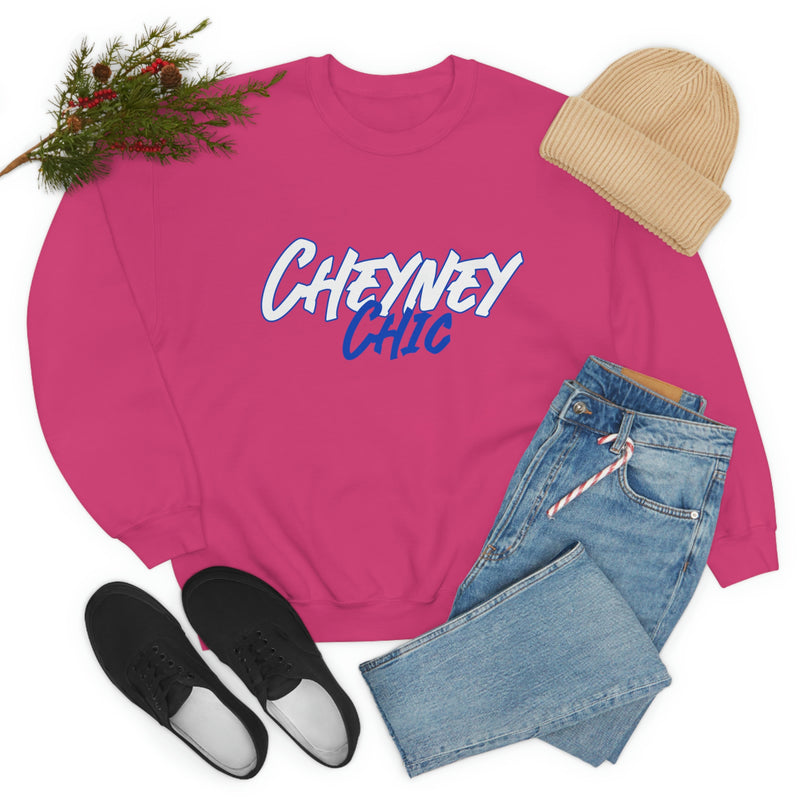 Unisex Cheyney Chic Heavy Blend™ Crewneck Sweatshirt